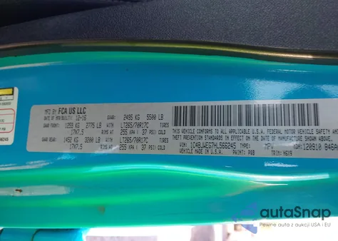 2017 Jeep Wrangler Unlimited Winter 4X4 из США, поврежденный, VIN 1C4BJWEG7HL566245